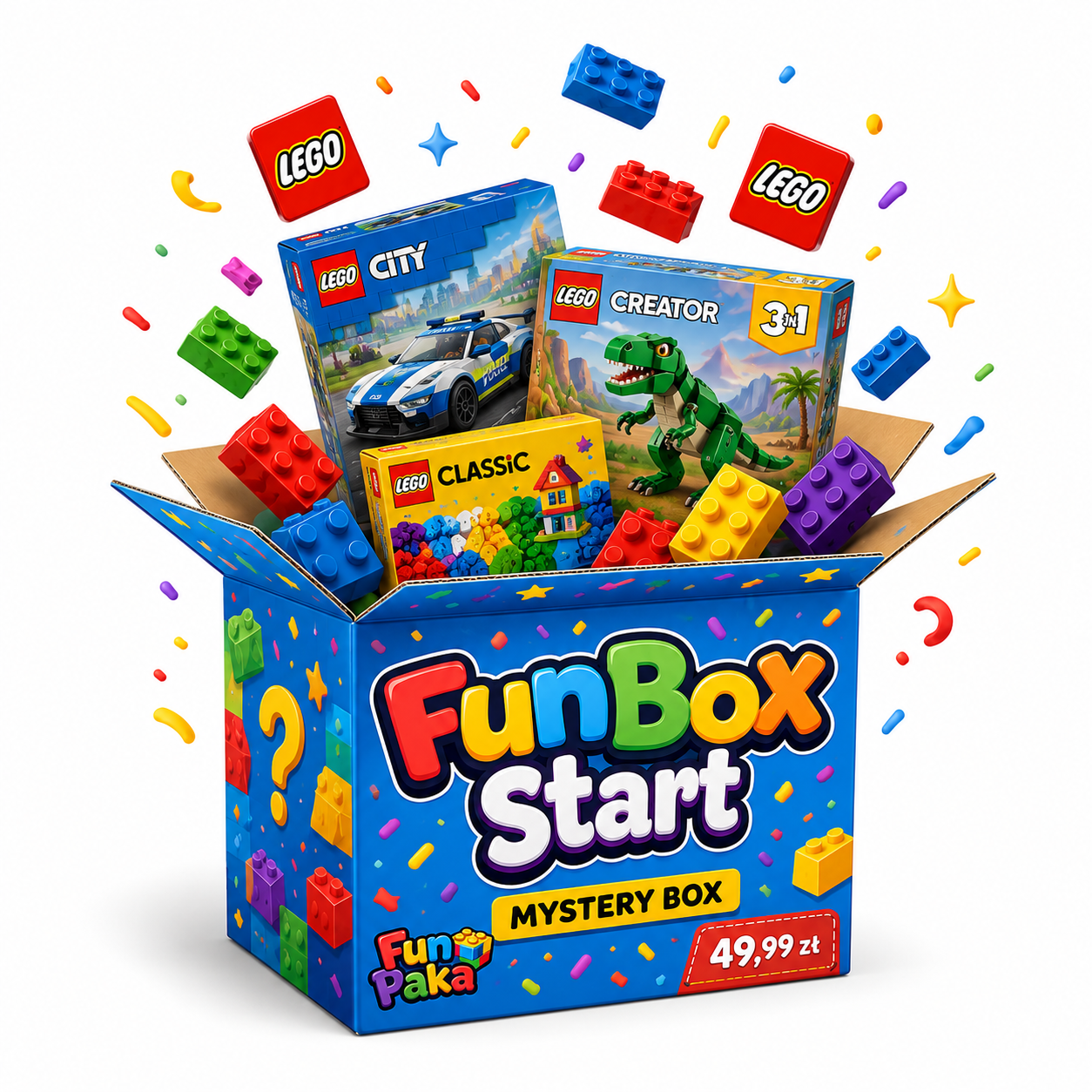 FunBox Start – Mystery Box z zabawkami